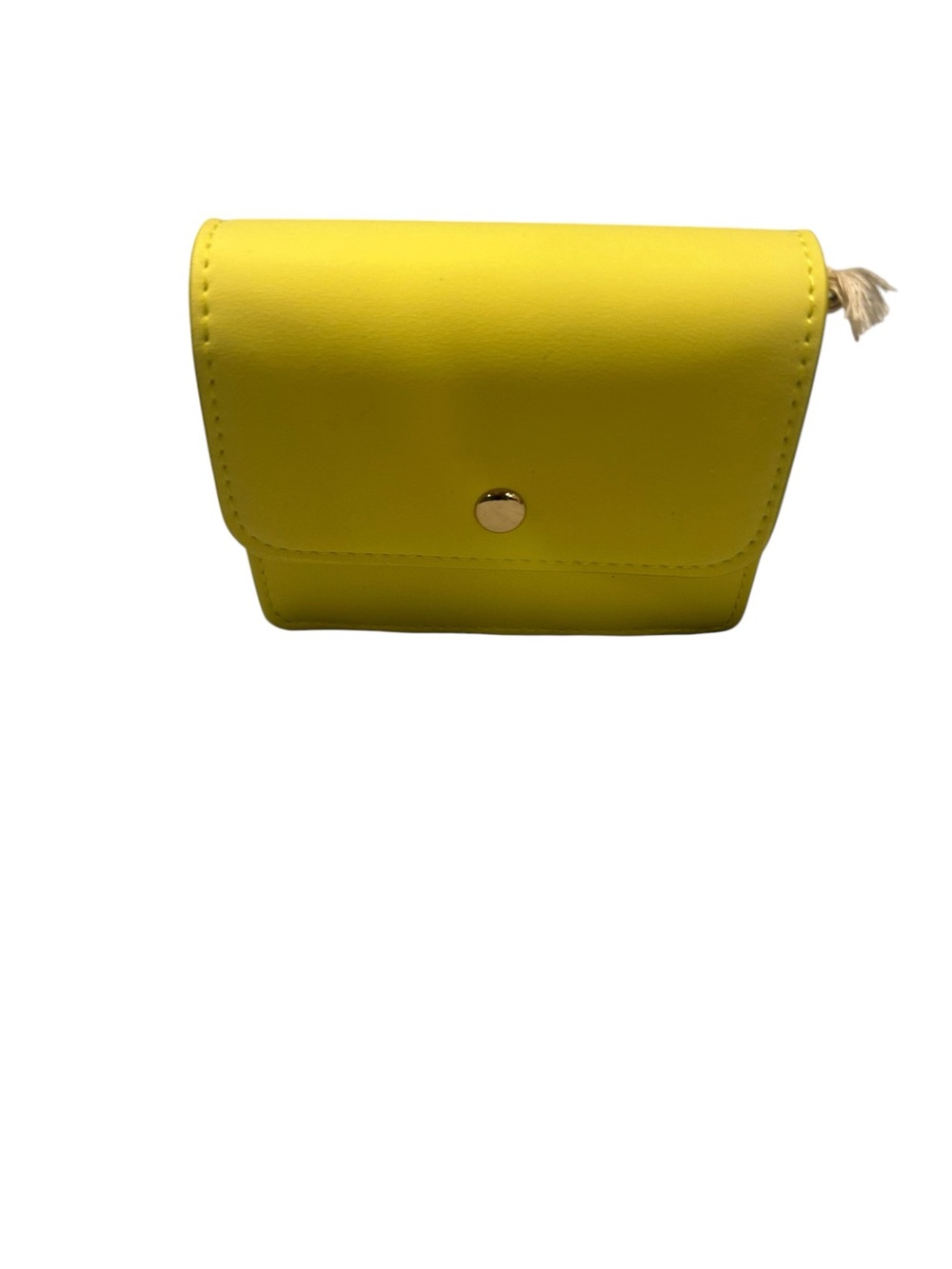 A new day Yellow Compact Crossbody Bag